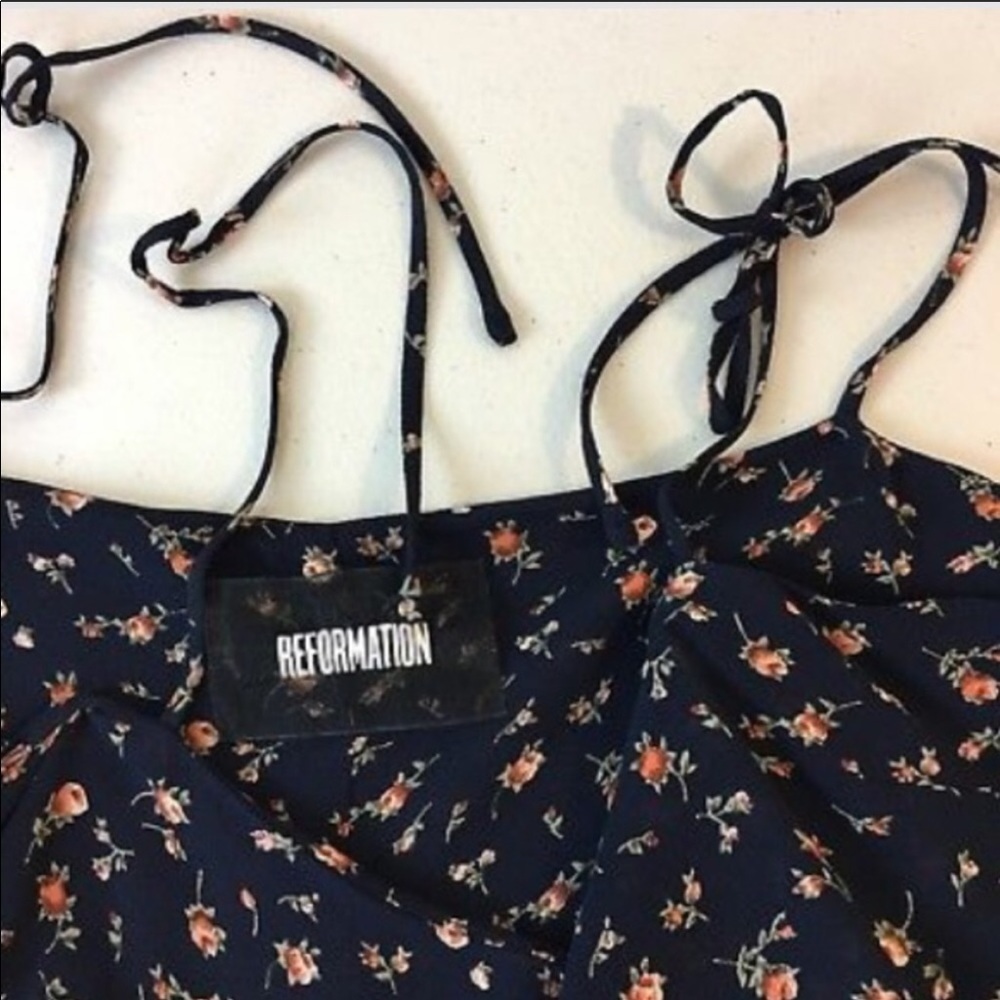 Reformation floral maxi